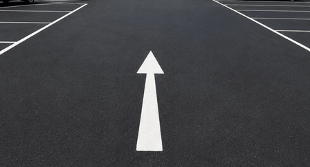 Straight Arrow - White Thermoplastic Road marking - Ready Set SuppliedStraight Arrow - White Thermoplastic Road marking1000mm x 175mm