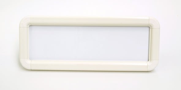 Suspended Frame 300 x 100mm White With Suspension Kit - Ready Set SuppliedSuspended Frame 300 x 100mm White With Suspension Kit58700