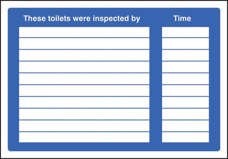 These Toilets Were Inspected At Adapt-A-Sign 215 x 310mm - Ready Set SuppliedThese Toilets Were Inspected At Adapt-A-Sign 215 x 310mm55436