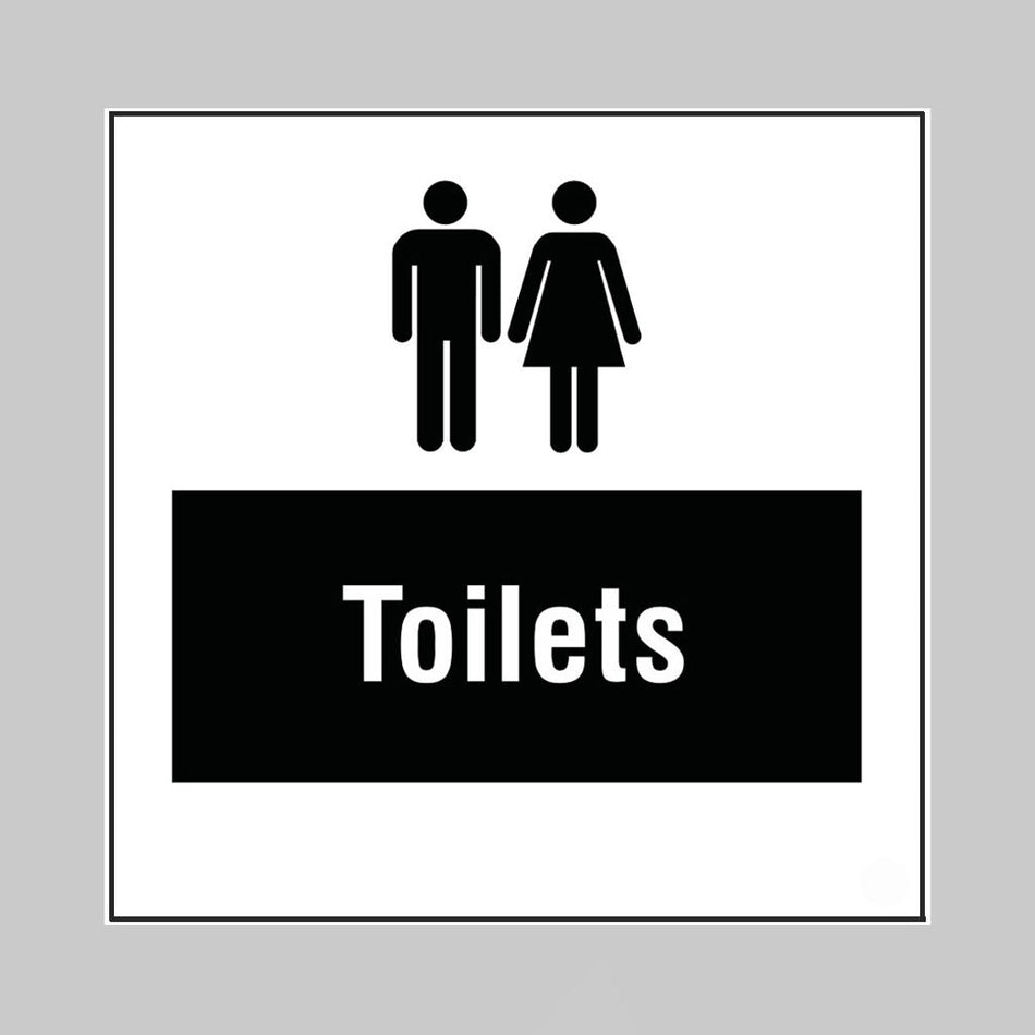 Toilets, Builder Signs 400 x 400mm - Ready Set SuppliedToilets, Builder Signs 400 x 400mm55709