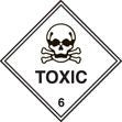 Toxic 6 Roll of 100 Self Adhesive Vinyl Labels 100 x 100mm - Ready Set SuppliedToxic 6 Roll of 100 Self Adhesive Vinyl Labels 100 x 100mm59742
