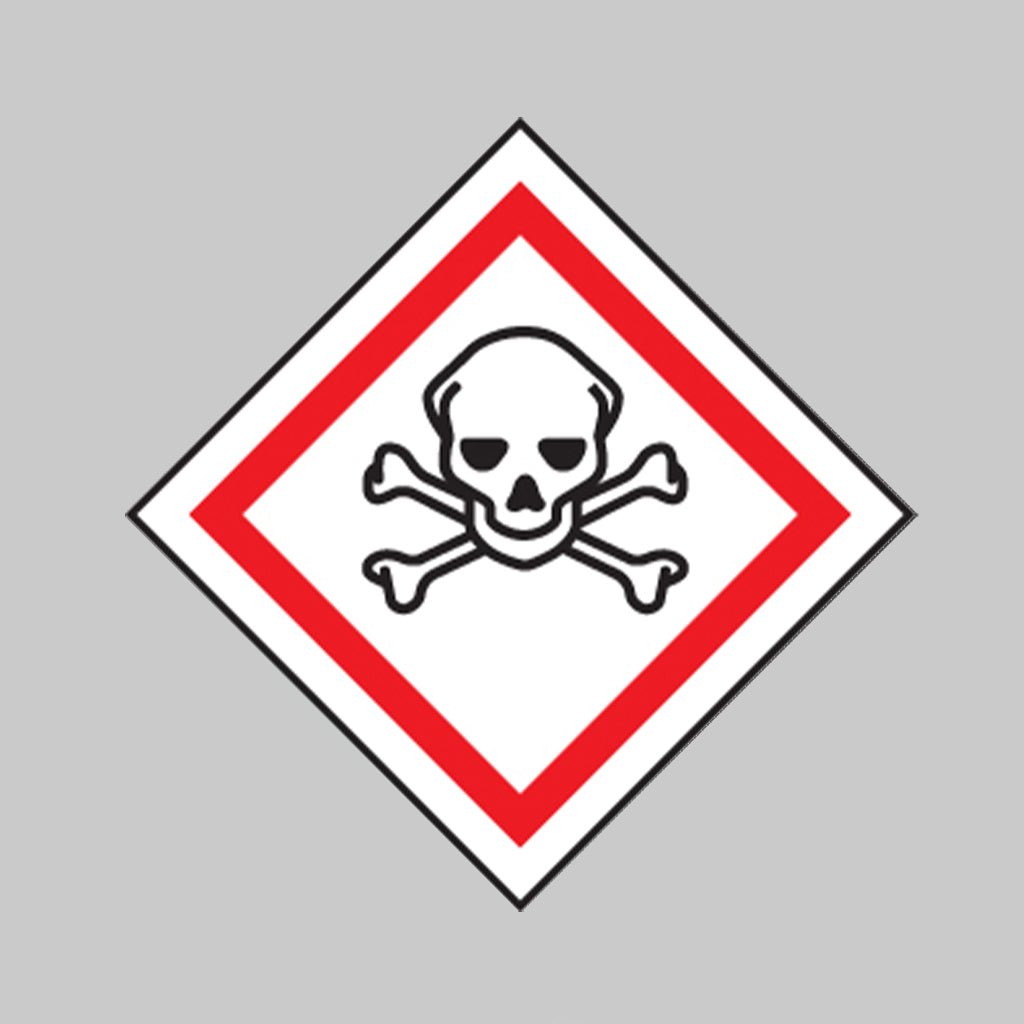 Toxic GHS Label - Ready Set SuppliedToxic GHS LabelRigid Plastic14543U