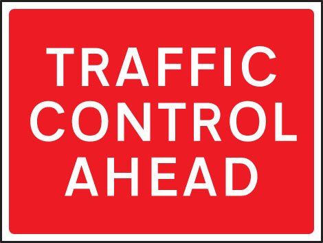 Traffic Control Ahead 1050 x 750mm Class RA1 Zintec Sign - Ready Set SuppliedTraffic Control Ahead 1050 x 750mm Class RA1 Zintec Sign57912