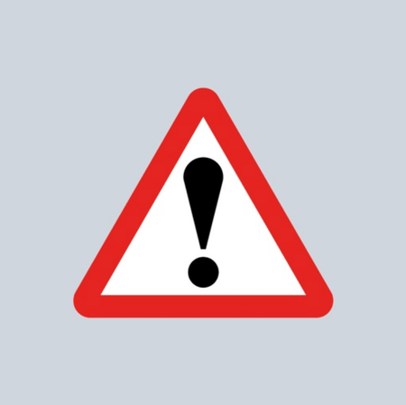 Triangular Sign 562 (Danger Ahead Sign) Thermoplastic Road Marking - Ready Set SuppliedTriangular Sign 562 (Danger Ahead Sign) Thermoplastic Road Marking1200mm x 1200mm