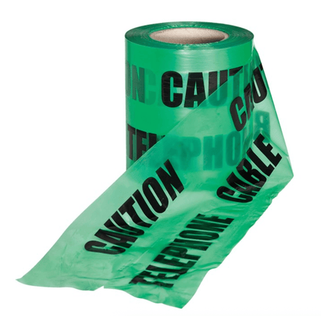 Underground Warning Tape (Telephone Cable) 150mm x 365m - Ready Set SuppliedUnderground Warning Tape (Telephone Cable) 150mm x 365m