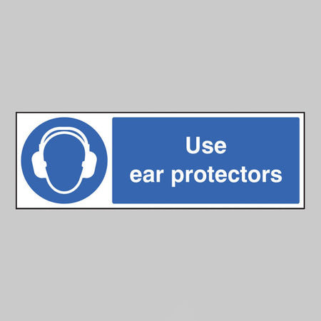 Use Ear Protectors Sign - Ready Set SuppliedUse Ear Protectors SignRigid Plastic15012G