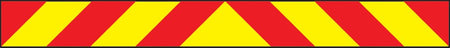 Vehicle Hazard Panel Red/Yellow 1400 x 140mm Reflective Magnetic - Ready Set SuppliedVehicle Hazard Panel Red/Yellow 1400 x 140mm Reflective Magnetic56331