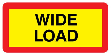 Wide Load Panel 525 X 250mm Reflective Aluminium - Ready Set SuppliedWide Load Panel 525 X 250mm Reflective Aluminium57145