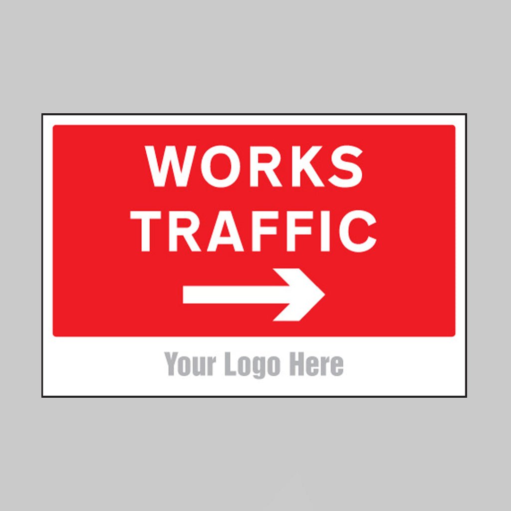 Works Traffic, Arrow Right, Builder Signs 600 x 400mm - Ready Set SuppliedWorks Traffic, Arrow Right, Builder Signs 600 x 400mm55754