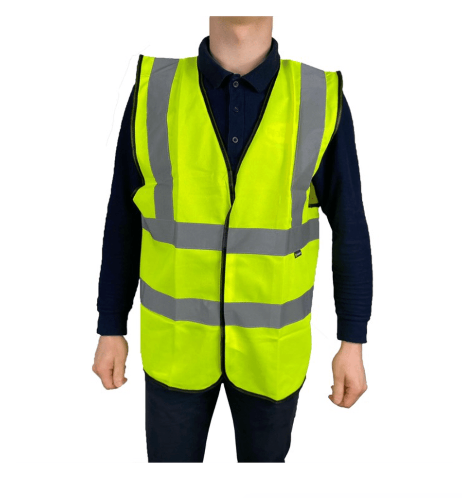 YELLOW HI VIS VEST LARGE - Ready Set SuppliedYELLOW HI VIS VEST LARGE